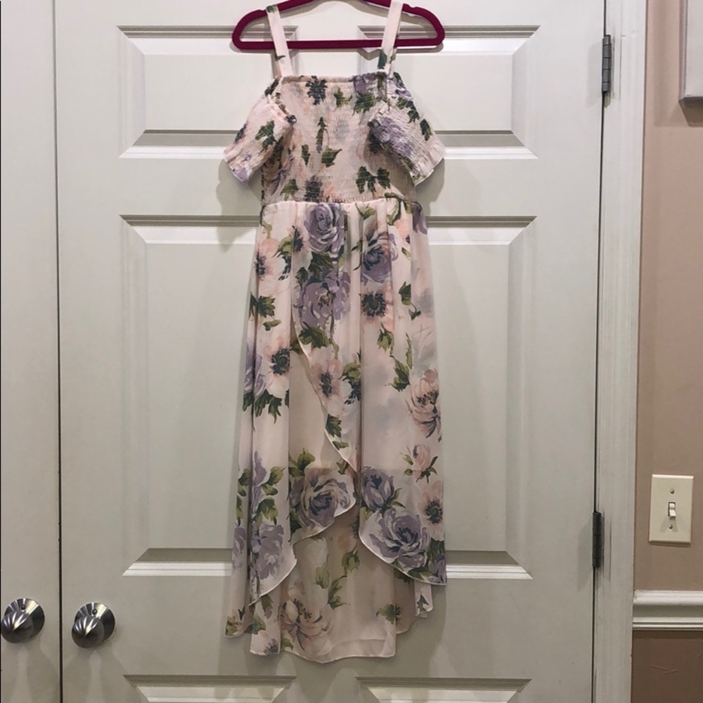 Long high-low dress for girls size 12